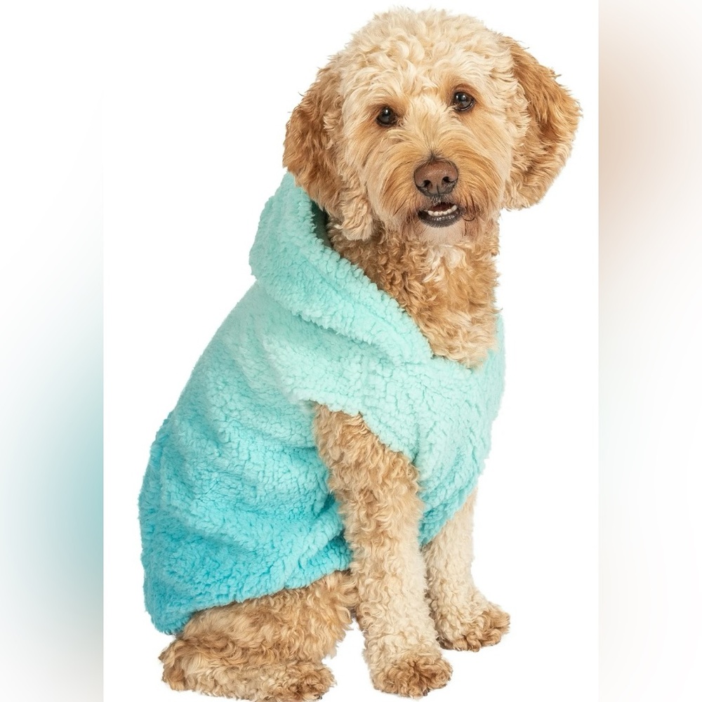 BRAND NEW BRAND NEW Justice Pet Polyester Ombre Sherpa Hoodie, L (See Chart)